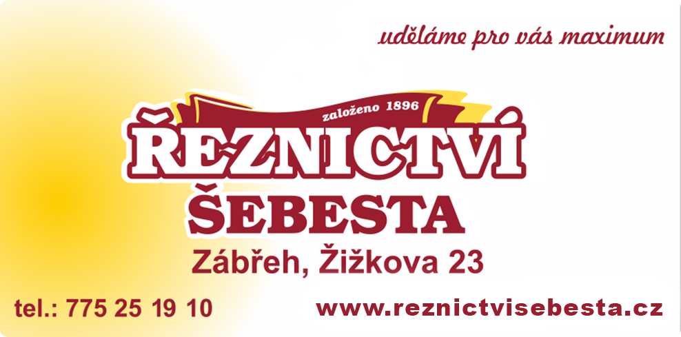 řeznictví uzenářství Šebesta